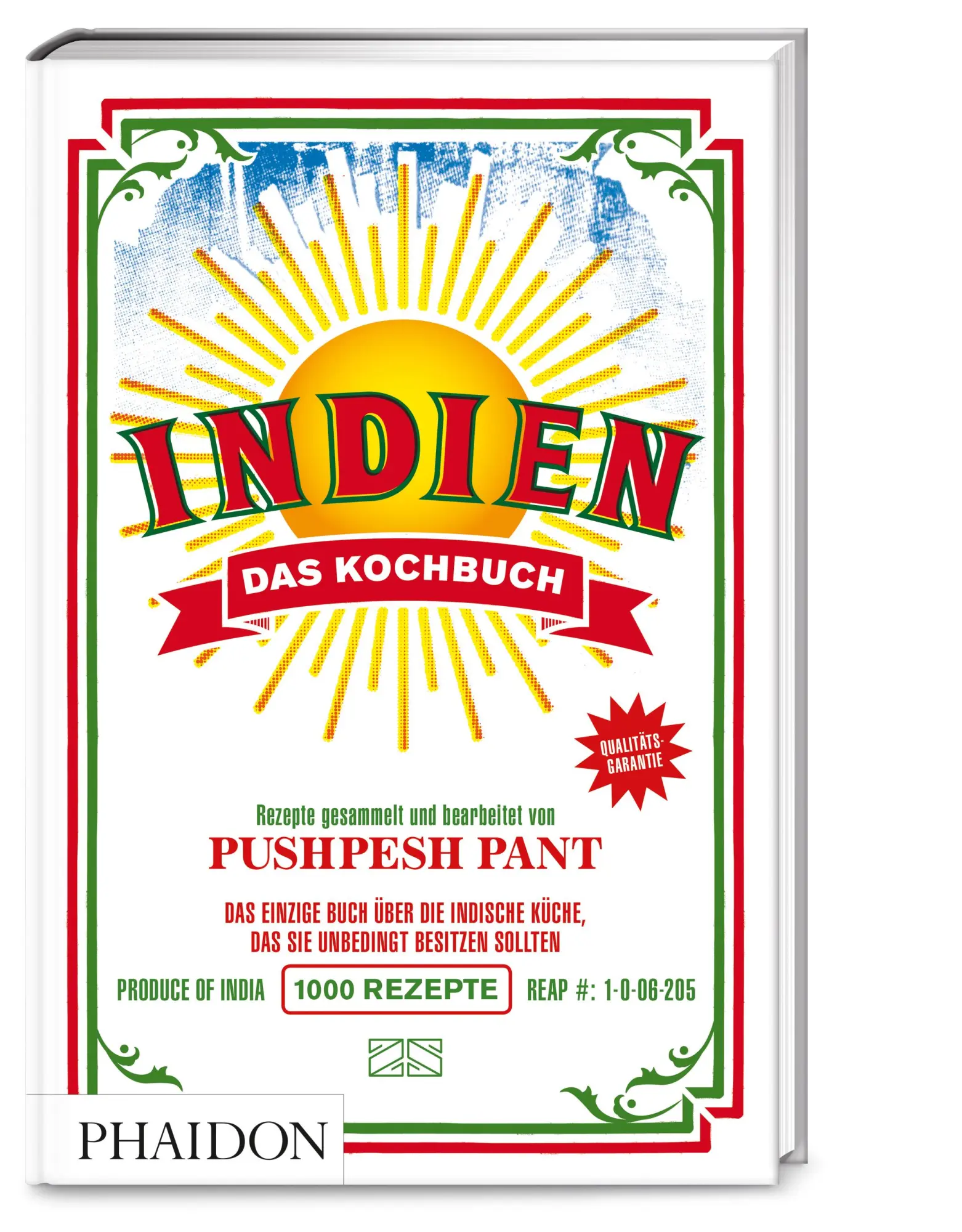 Cover: 9783947426218 | Indien - Das Kochbuch | Die Bibel der indischen Küche | Pushpesh Pant