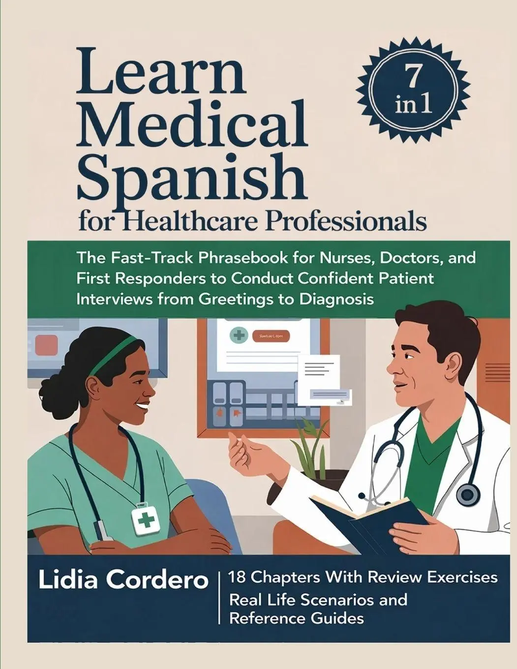 Cover: 9789378716218 | Learn Medical Spanish For Healthcare Professionals | Lidia Cordero