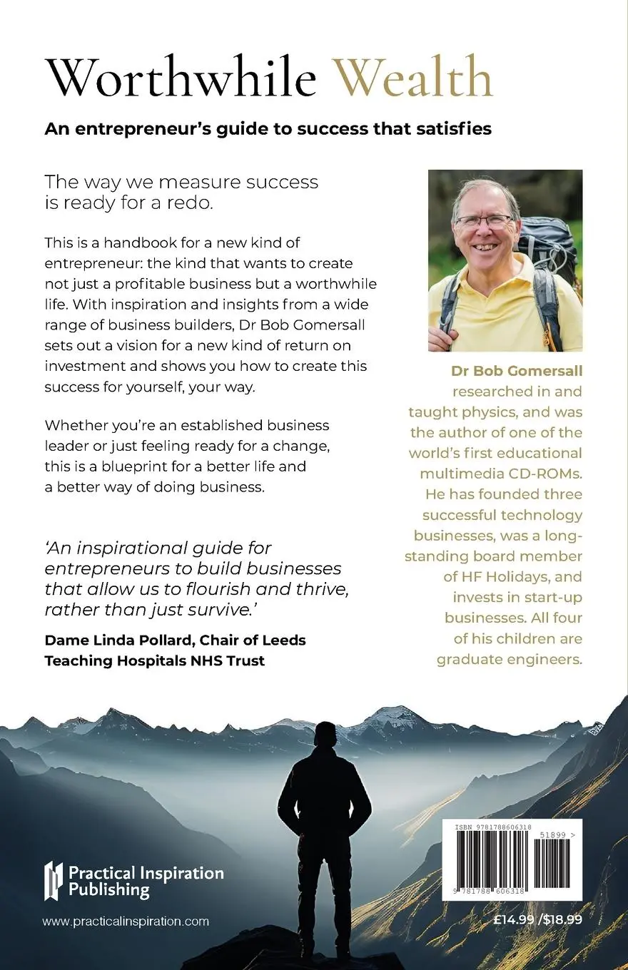 Rückseite: 9781788606318 | Worthwhile Wealth | An entrepreneur's guide to success that satisfies