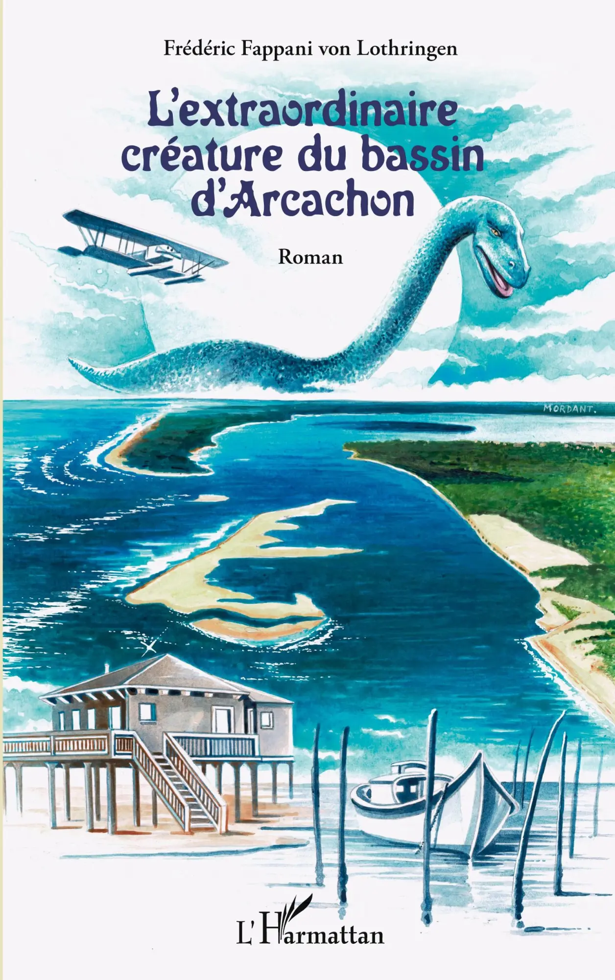 Cover: 9782343206318 | L'extraordinaire créature du bassin d'Arcachon | Roman | Lothringen