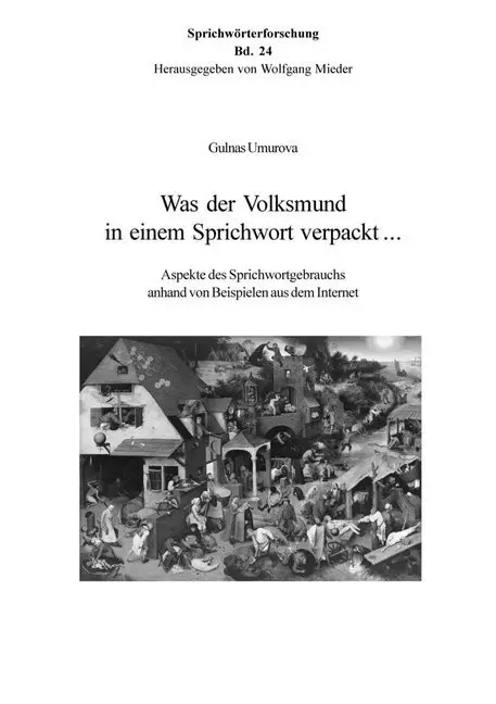 Cover: 9783039106318 | Was der Volksmund in einem Sprichwort verpackt ... | Gulnas Umurova