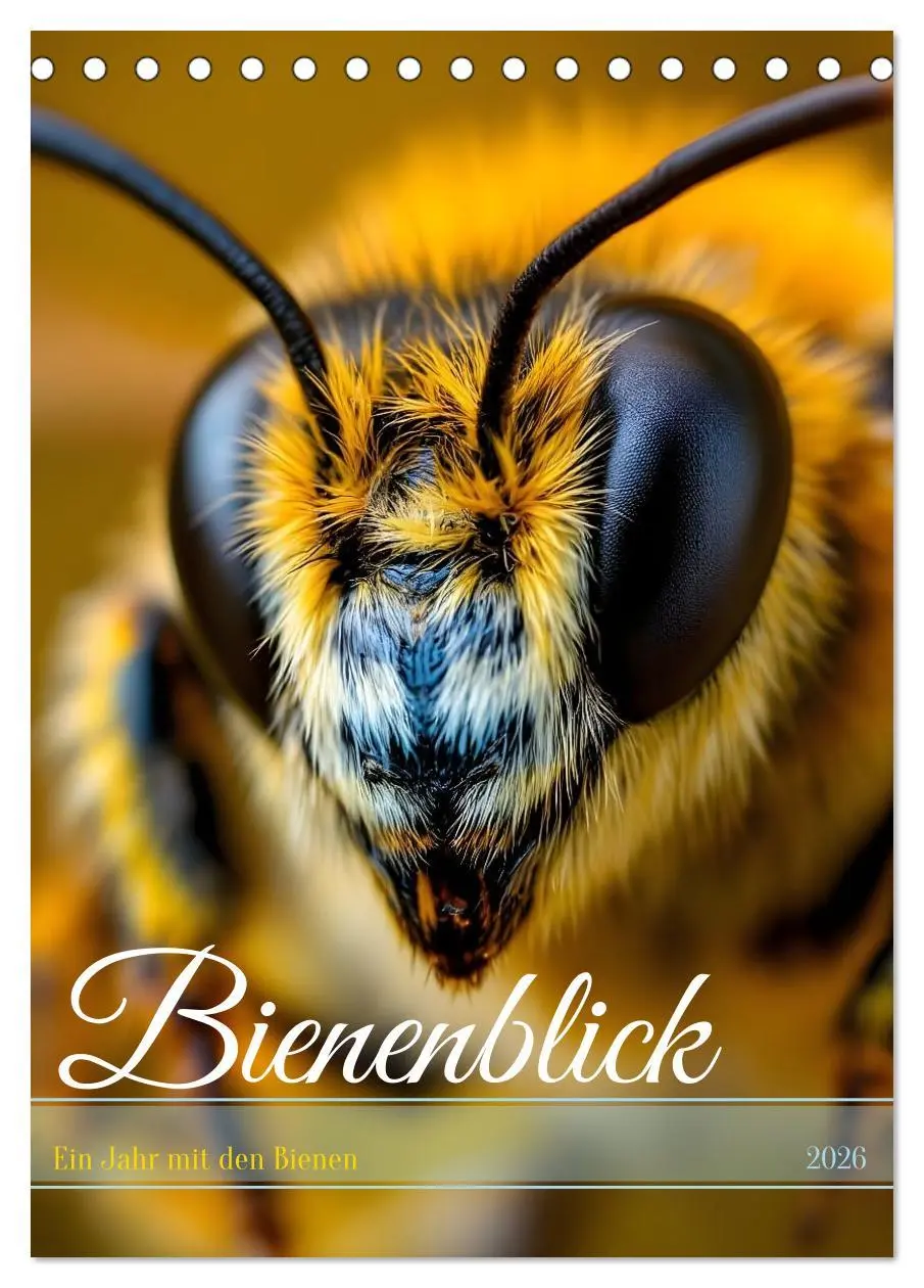 Cover: 9783457296318 | Bienenblick - Ein Jahr mit den Bienen (Tischkalender 2026 DIN A5...