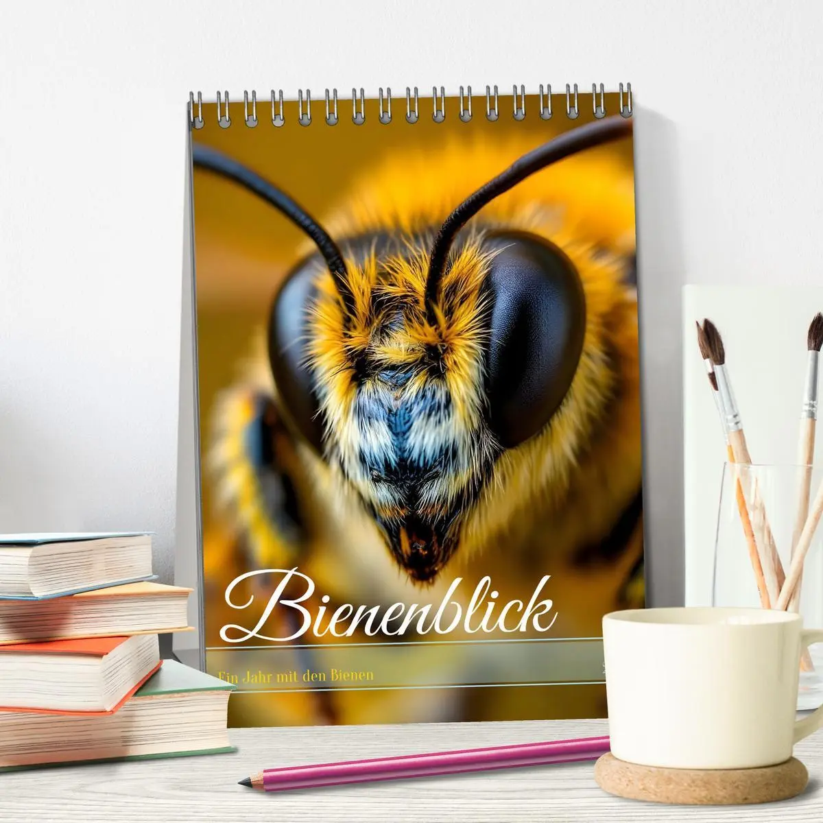 Bild: 9783457296318 | Bienenblick - Ein Jahr mit den Bienen (Tischkalender 2026 DIN A5...