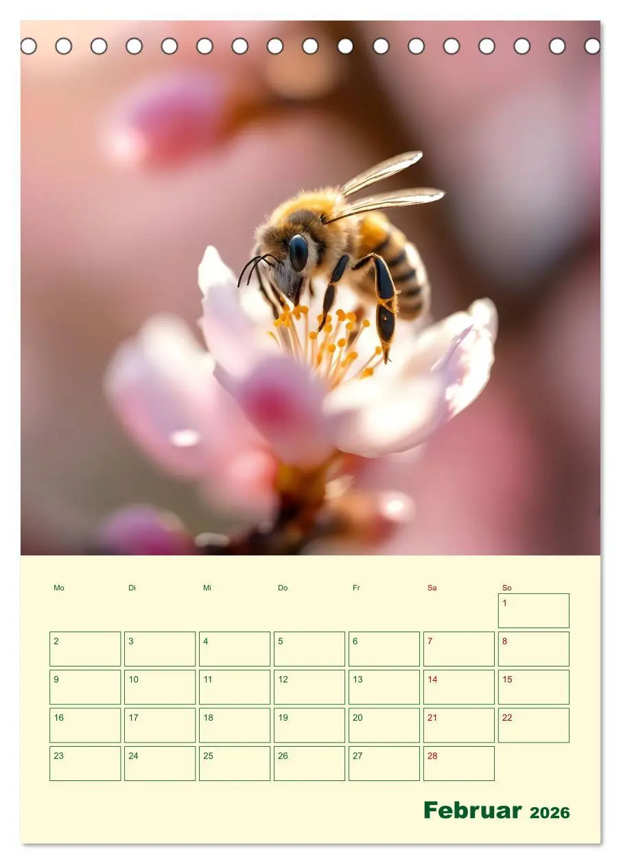 Bild: 9783457296318 | Bienenblick - Ein Jahr mit den Bienen (Tischkalender 2026 DIN A5...