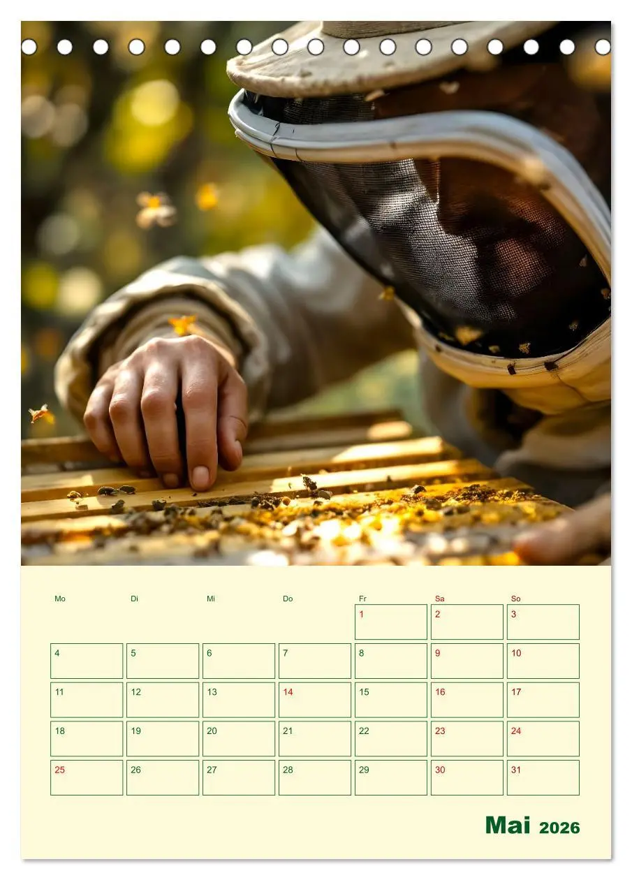 Bild: 9783457296318 | Bienenblick - Ein Jahr mit den Bienen (Tischkalender 2026 DIN A5...