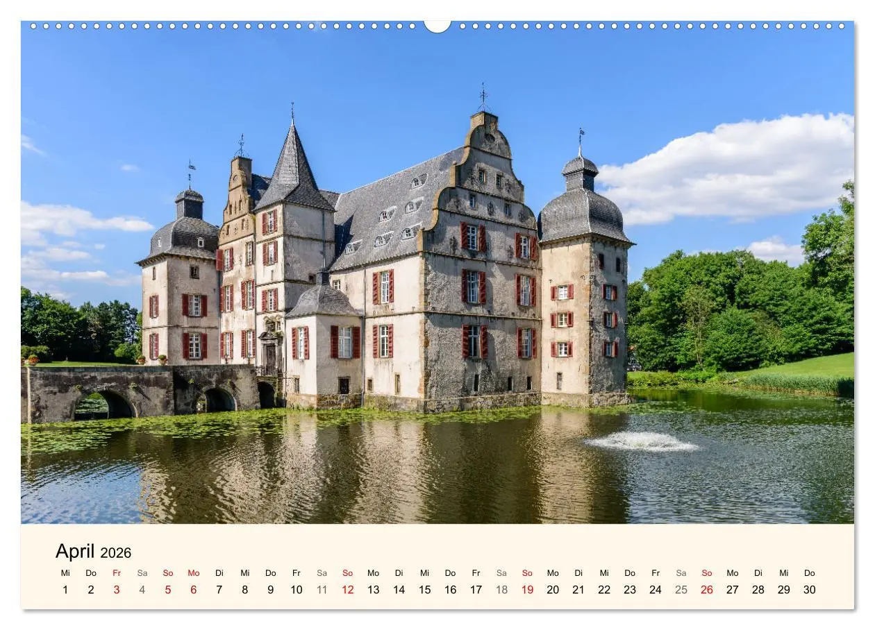 Bild: 9783457436318 | Schlösser und Burgen in NRW (hochwertiger Premium Wandkalender 2026...