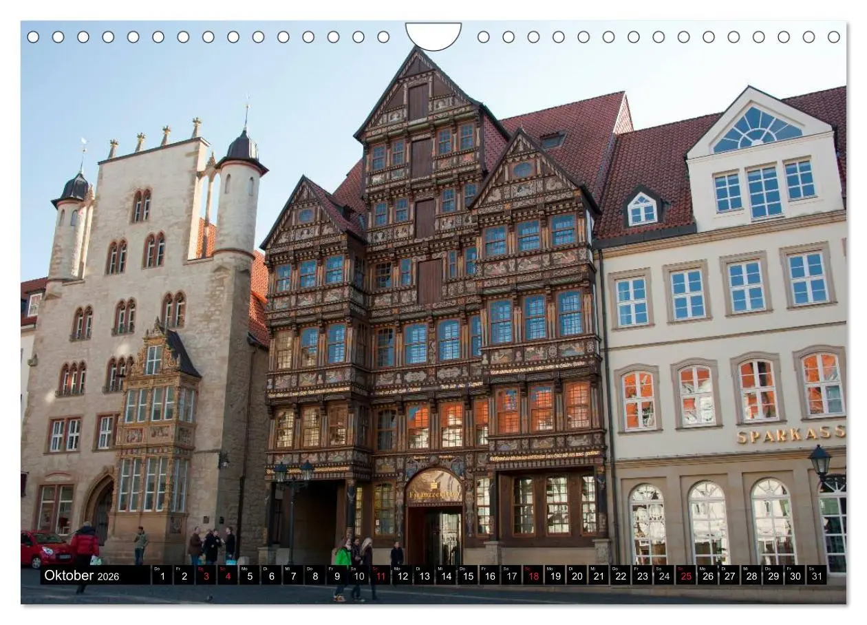 Bild: 9783457986318 | Hildesheimer Ansichten (Wandkalender 2026 DIN A4 quer), CALVENDO...