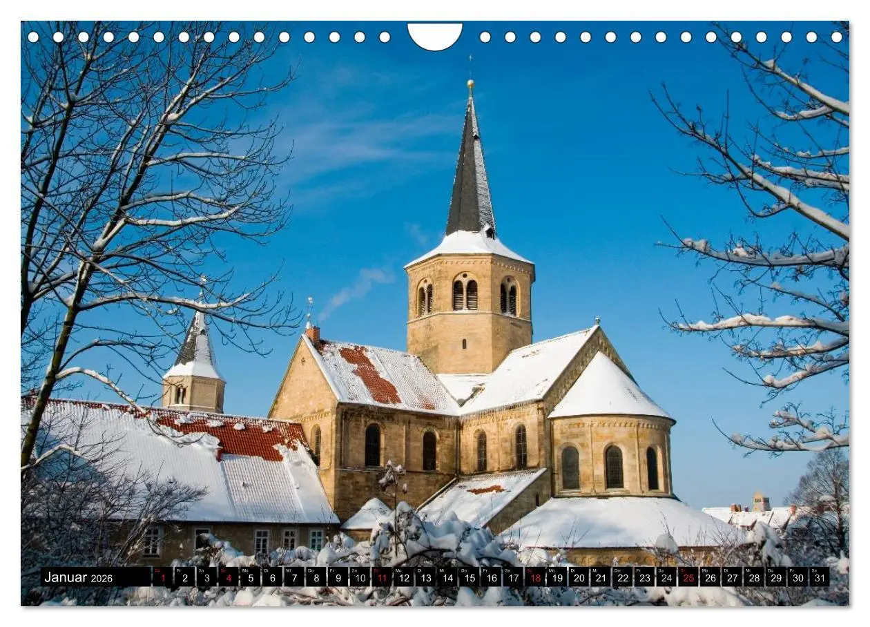 Bild: 9783457986318 | Hildesheimer Ansichten (Wandkalender 2026 DIN A4 quer), CALVENDO...