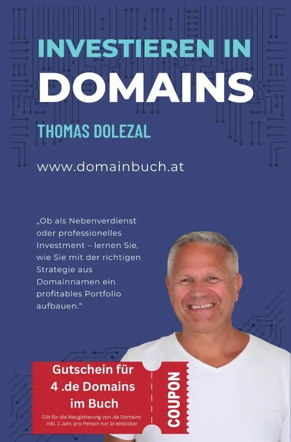 Cover: 9783565036318 | Investieren in Domains | Das Handbuch für Domainer. DE | Dolezal