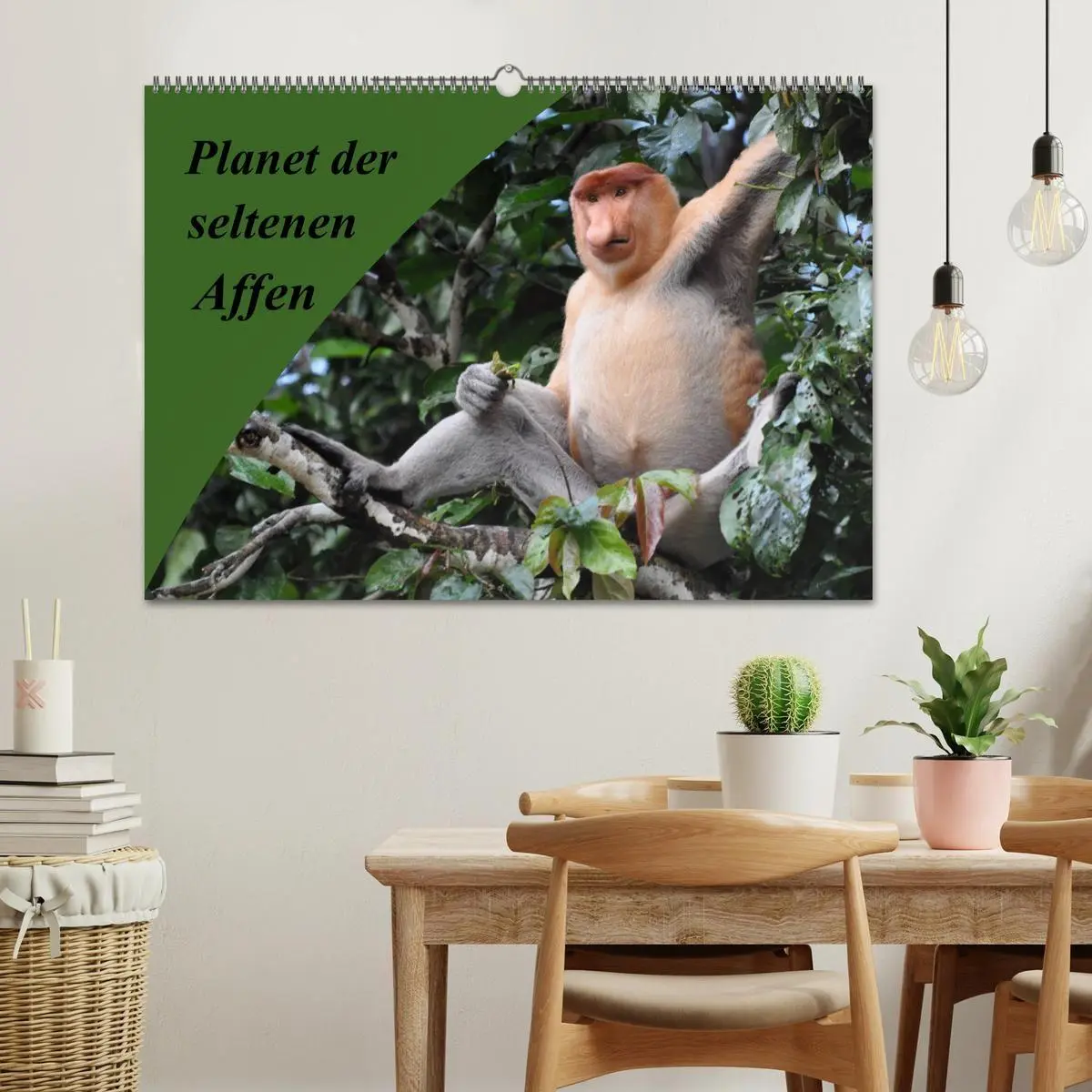 Bild: 9783569786318 | Planet der seltenen Affen (Wandkalender 2027 DIN A2 quer), CALVENDO...