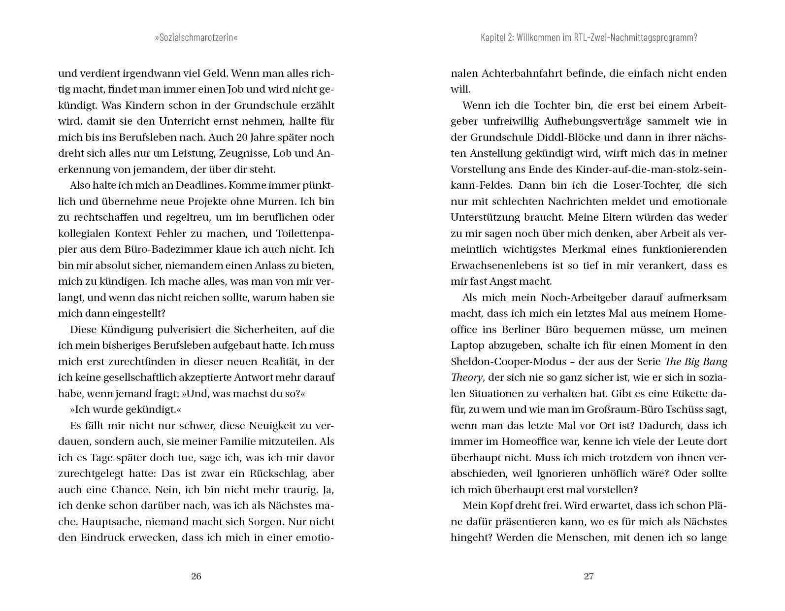 Bild: 9783742316318 | 'Sozialschmarotzerin' | Nadine Wagenaar | Taschenbuch | 176 S. | 2026