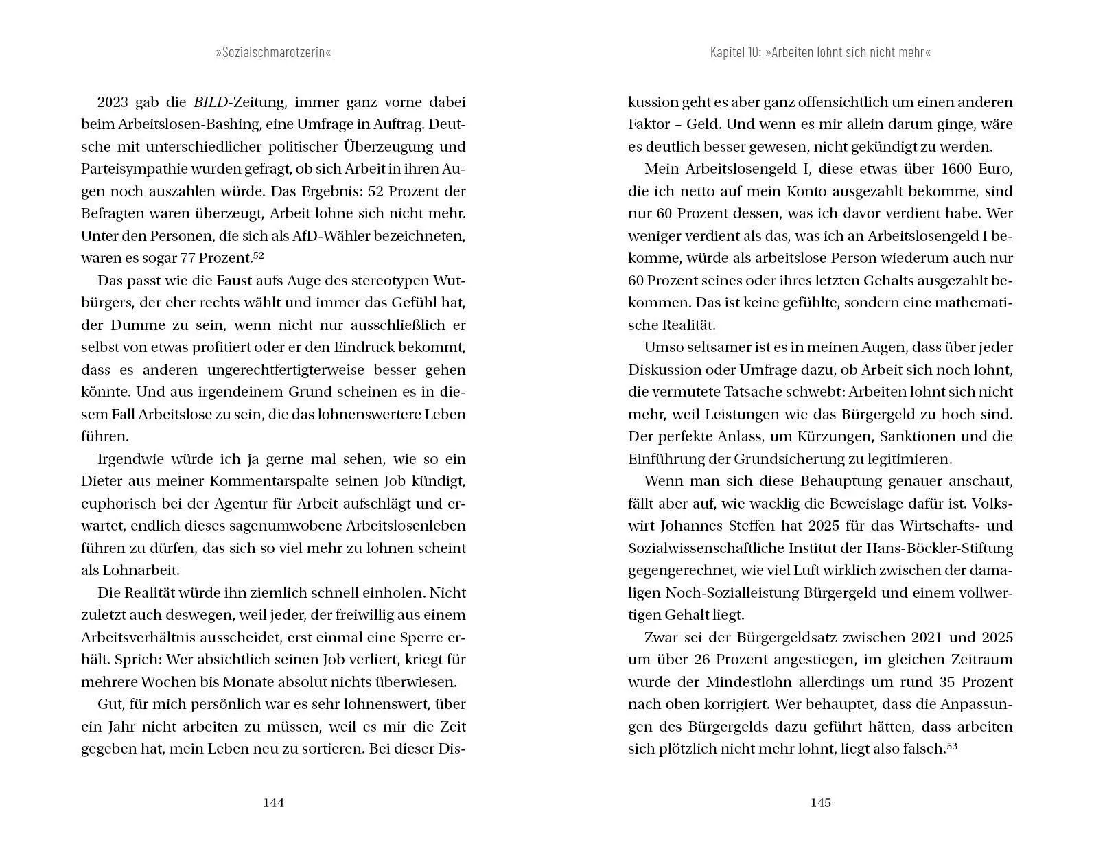 Bild: 9783742316318 | 'Sozialschmarotzerin' | Nadine Wagenaar | Taschenbuch | 176 S. | 2026