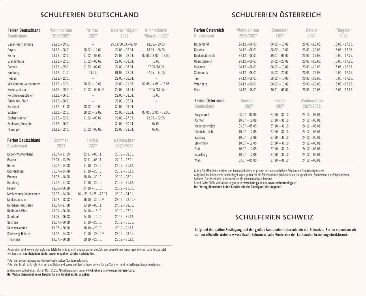 Bild: 9783756416318 | Kombitimer schwarz mittel 2027 | Heye | Buch | Bürokalender Heye
