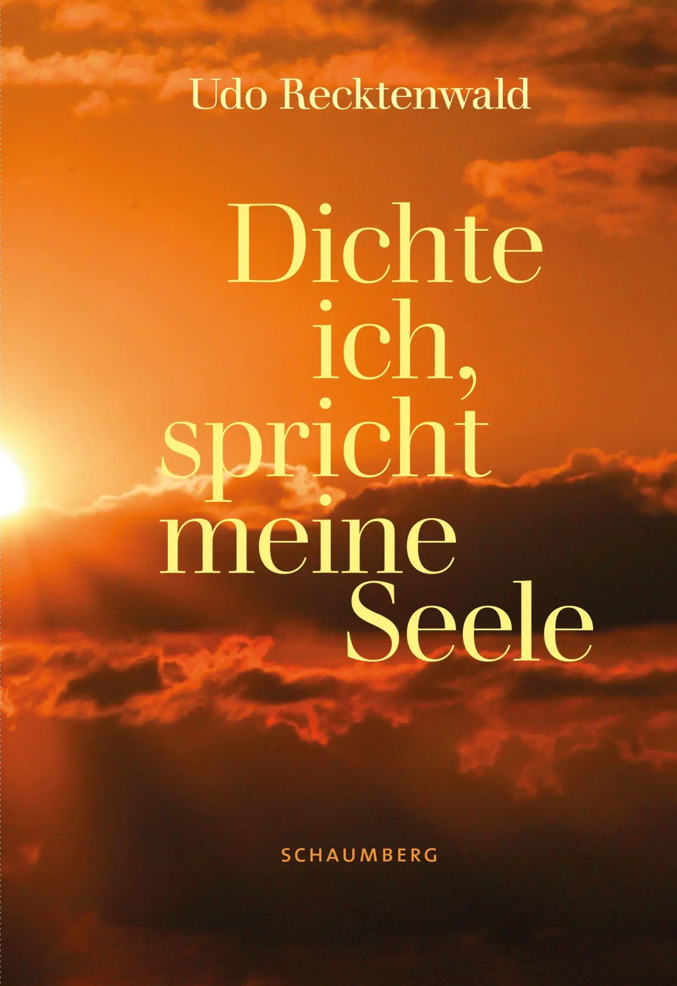 Cover: 9783910306318 | Dichte ich, spricht meine Seele | Gedichte und Gedanken | Recktenwald