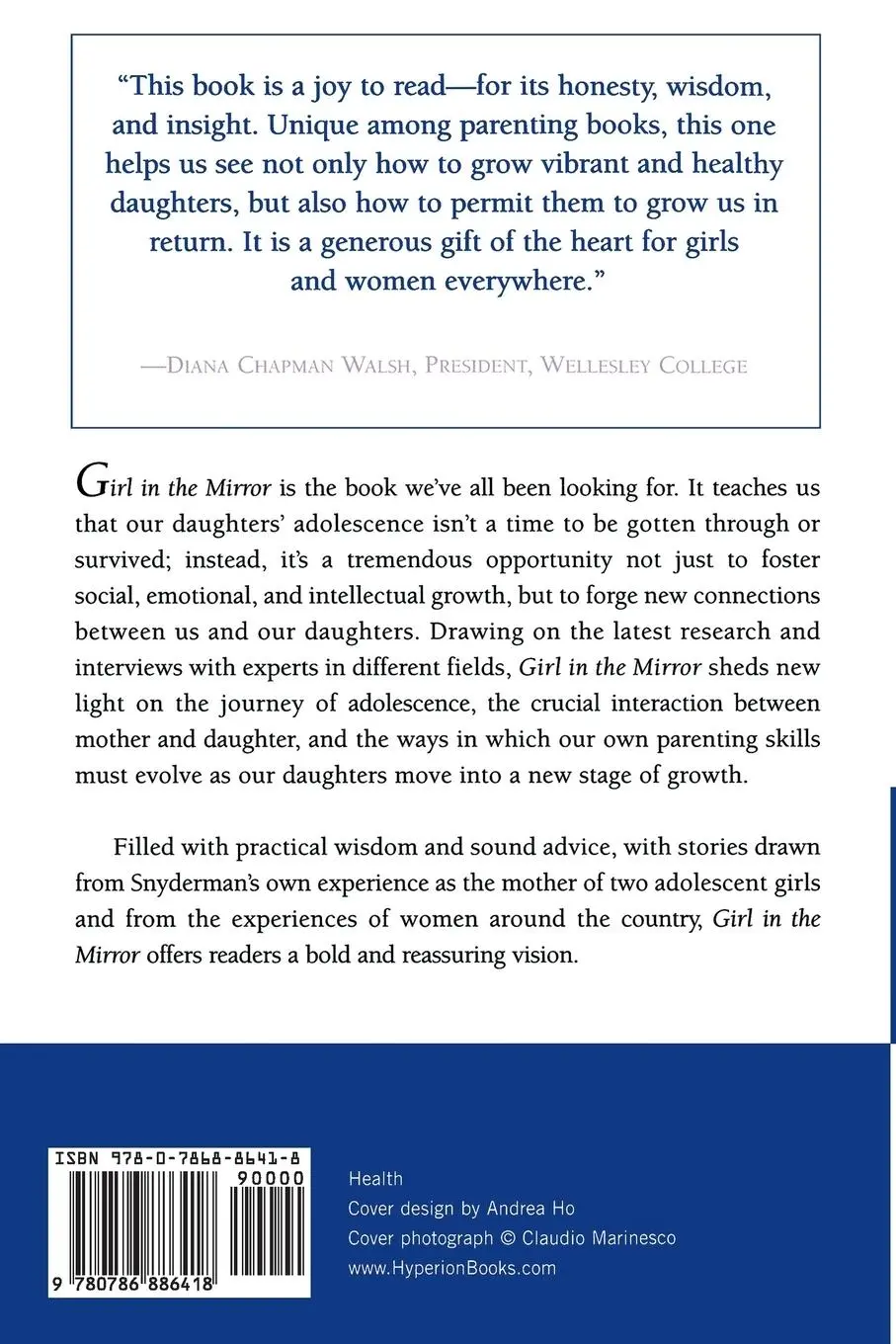 Rückseite: 9780786886418 | Girl in the Mirror | Mothers and Daughters in the Years of Adolescence