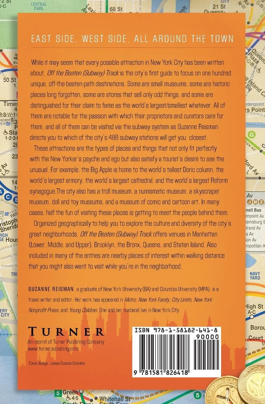 Rückseite: 9781581826418 | Off the Beaten (Subway) Track | Suzanne Reisman | Taschenbuch | 2008