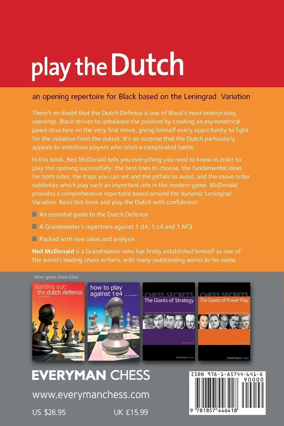 Rückseite: 9781857446418 | Play the Dutch | Neil Mcdonald | Taschenbuch | Englisch | 2010