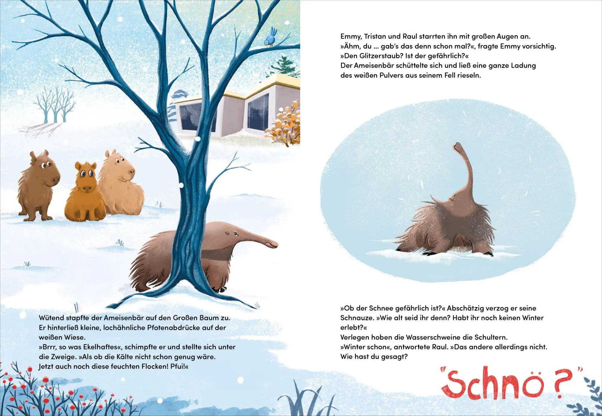 Bild: 9783423766418 | Drei Wasserschweine &amp; der allererste Schnee | Matthäus Bär | Buch