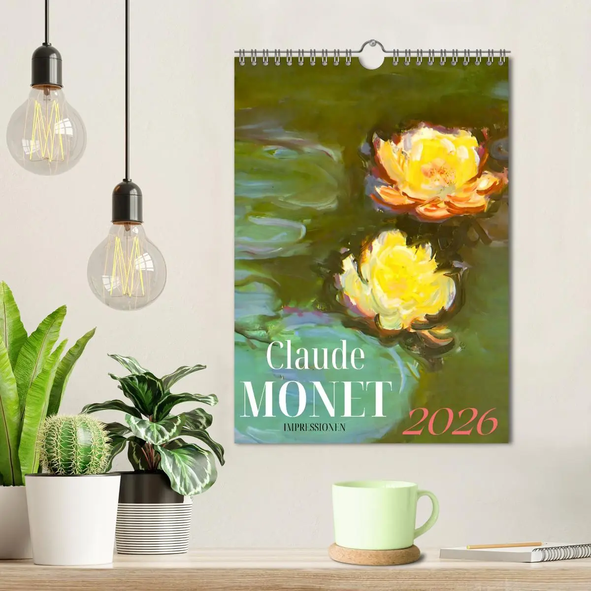 Bild: 9783457286418 | Claude Monet Impressionen 2026 (Wandkalender 2026 DIN A4 hoch),...