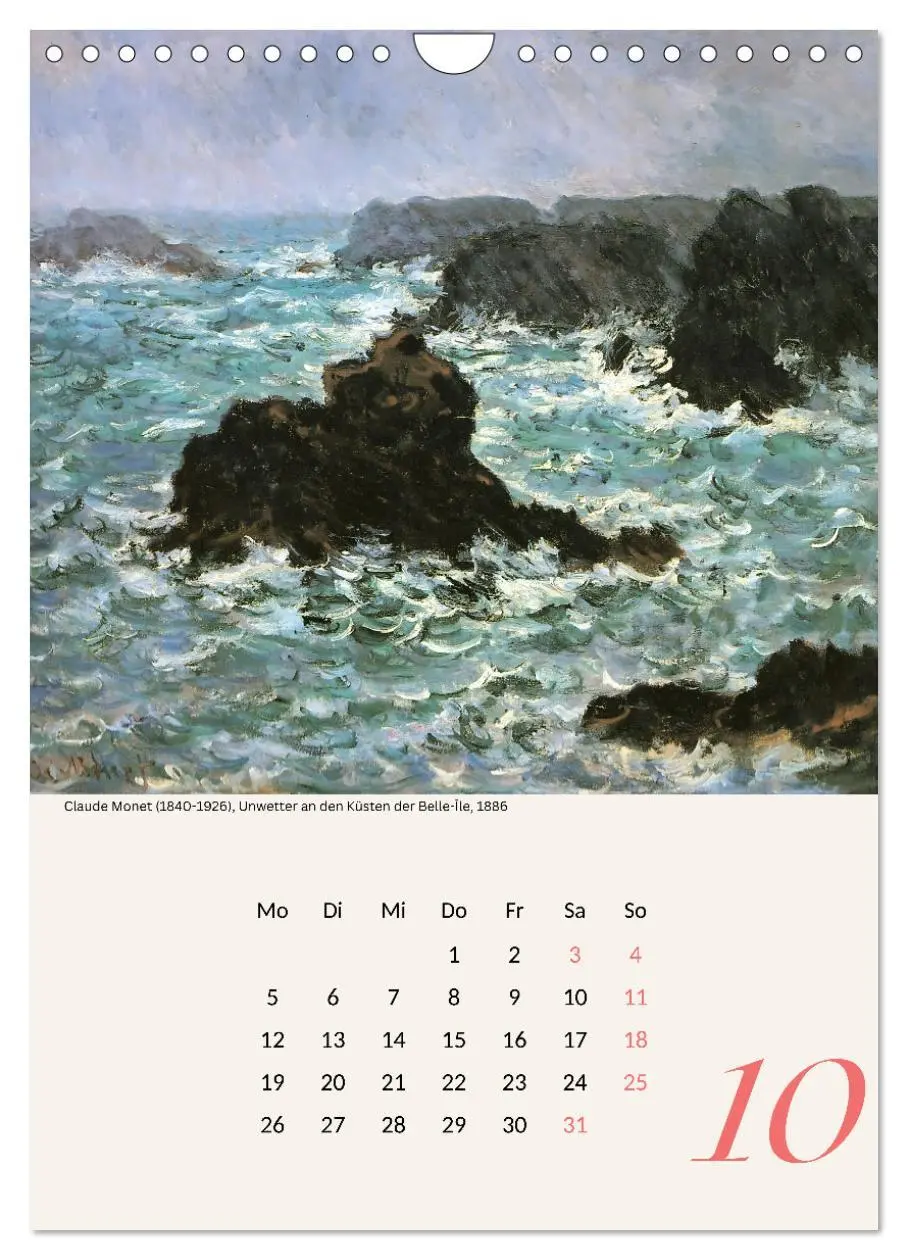 Bild: 9783457286418 | Claude Monet Impressionen 2026 (Wandkalender 2026 DIN A4 hoch),...