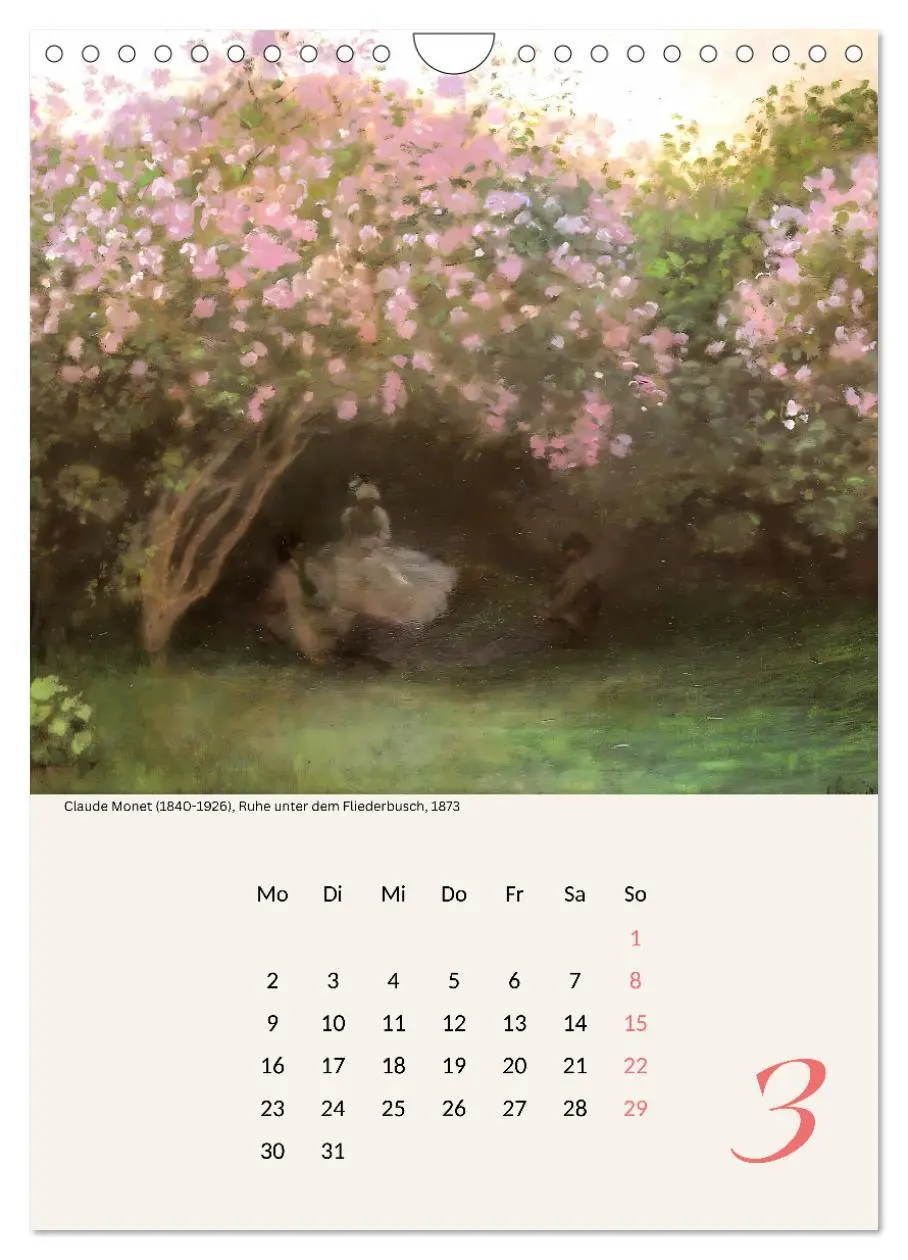 Bild: 9783457286418 | Claude Monet Impressionen 2026 (Wandkalender 2026 DIN A4 hoch),...