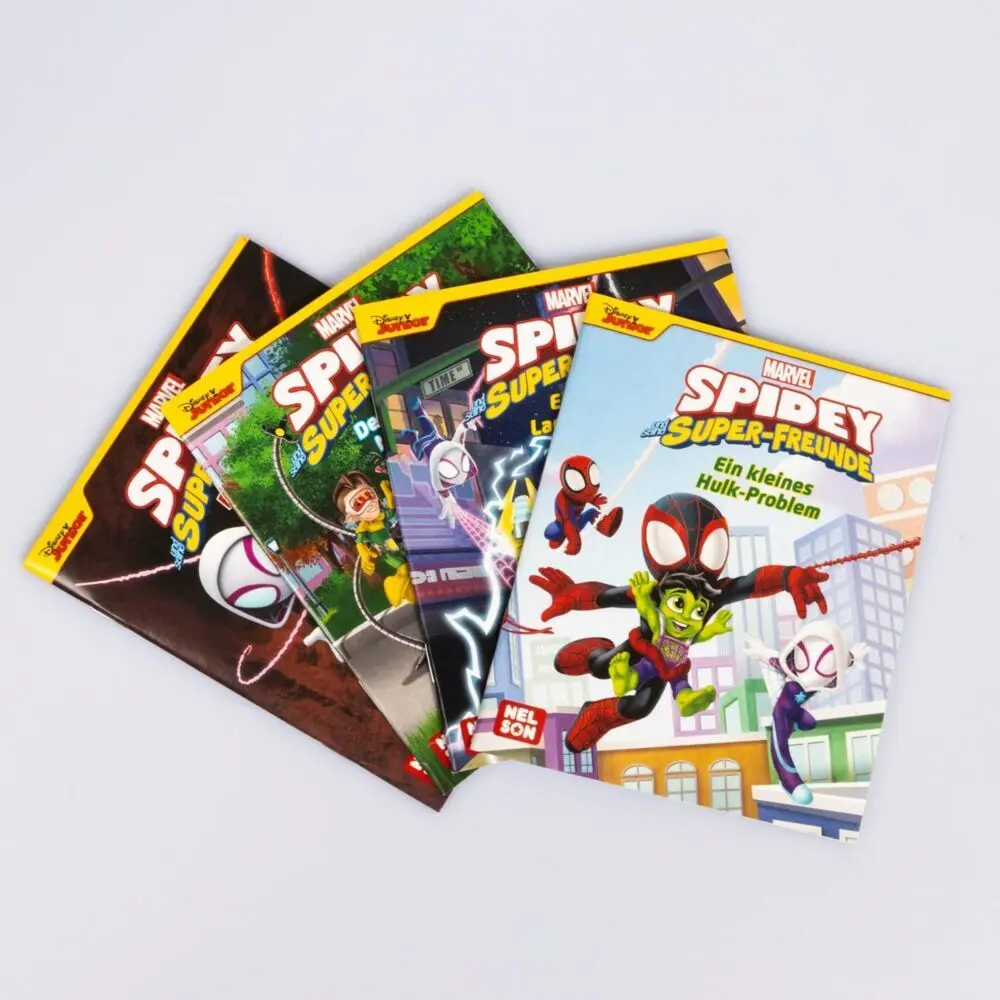 Bild: 9783845126418 | Nelson Mini-Bücher: 4er MARVEL: Spidey und seine Super-Freunde 5-8