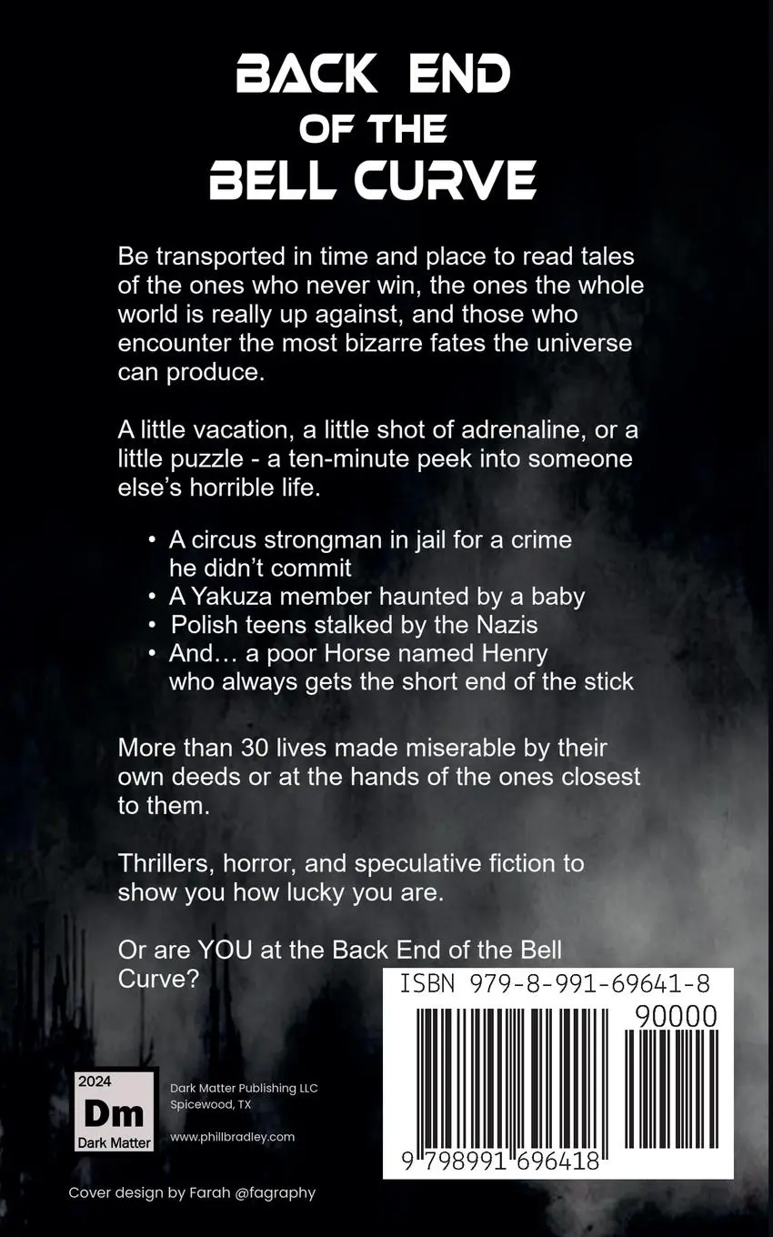 Rückseite: 9798991696418 | Back End of the Bell Curve | Phill Bradley | Taschenbuch | Englisch