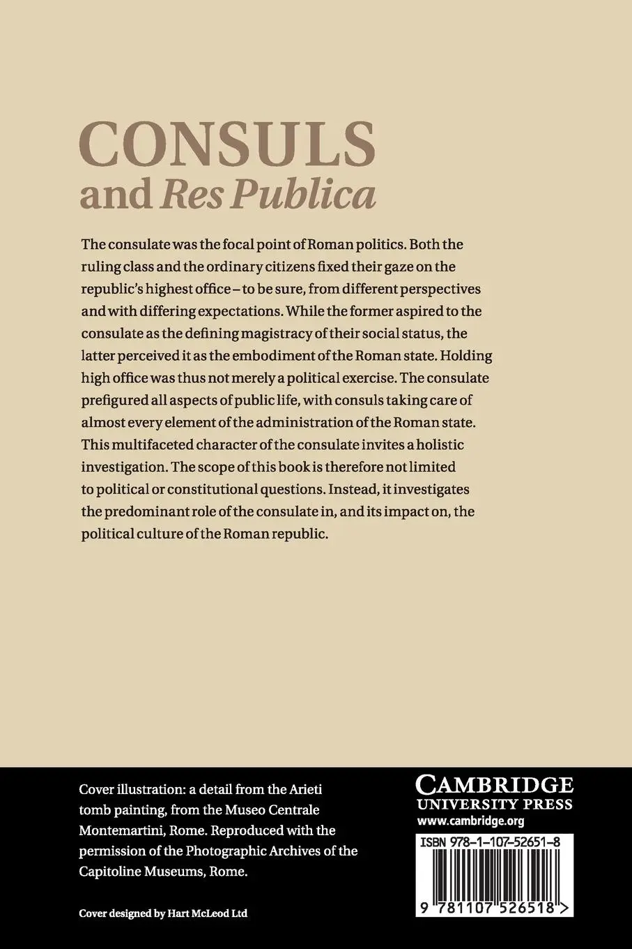 Rückseite: 9781107526518 | Consuls and Res Publica | Hans Beck (u. a.) | Taschenbuch | Englisch