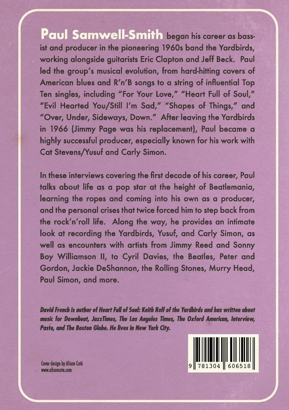 Rückseite: 9781304606518 | Shapes of Things | From the Yardbirds to Yusuf with Paul Samwell-Smith