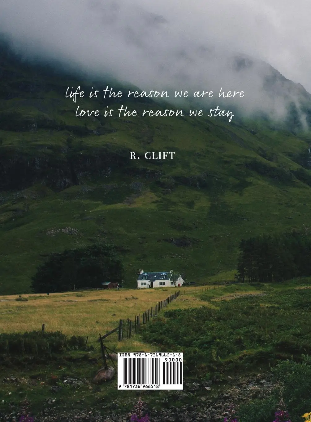 Rückseite: 9781736966518 | to feel anything at all | R. Clift | Buch | Englisch | 2021