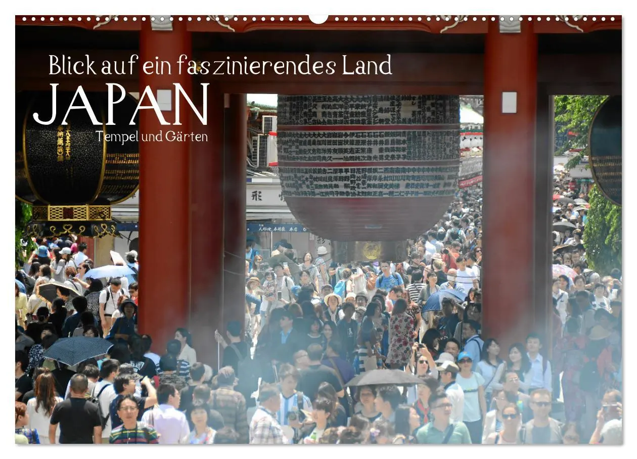 Cover: 9783383926518 | Blick auf ein faszinierendes Land - Japan 2025 (Wandkalender 2025...