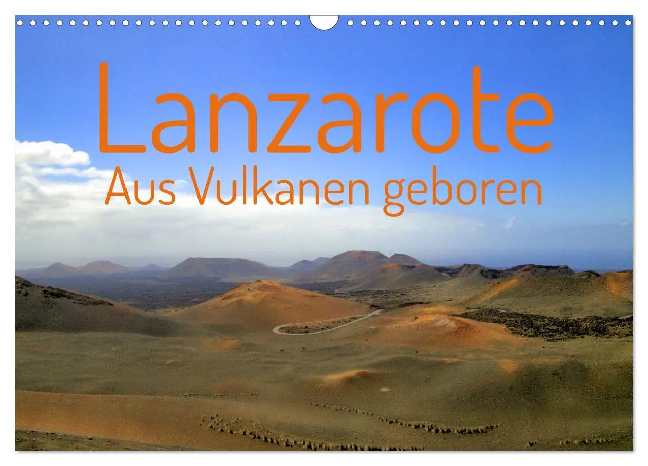 Cover: 9783457586518 | Lanzarote Aus Vulkanen geboren (Wandkalender 2026 DIN A3 quer),...