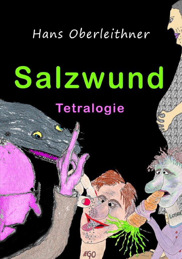 Cover: 9783757556518 | Salzwund | Tetralogie über Manie, Verblendung, Gier und Übermut | Buch