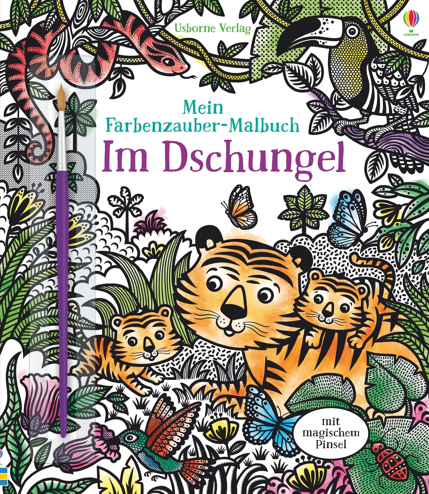 Cover: 9781782326618 | Mein Farbenzauber-Malbuch: Im Dschungel | Sam Taplin | Taschenbuch
