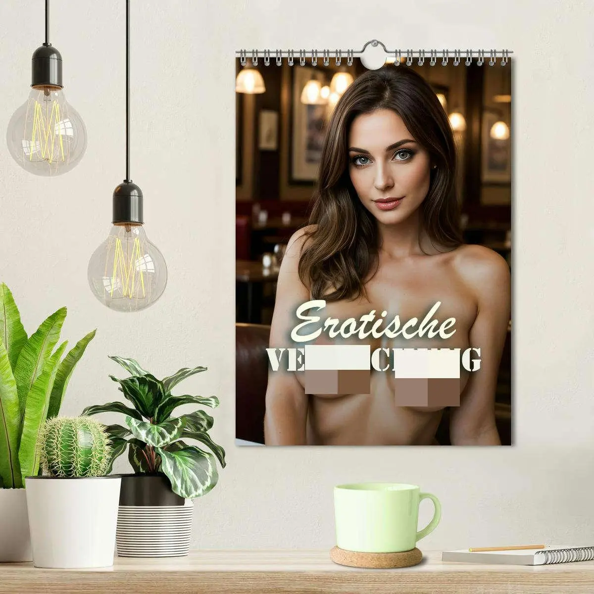 Bild: 9783516286618 | Erotische Versuchung (Wandkalender 2026 DIN A4 hoch), CALVENDO...