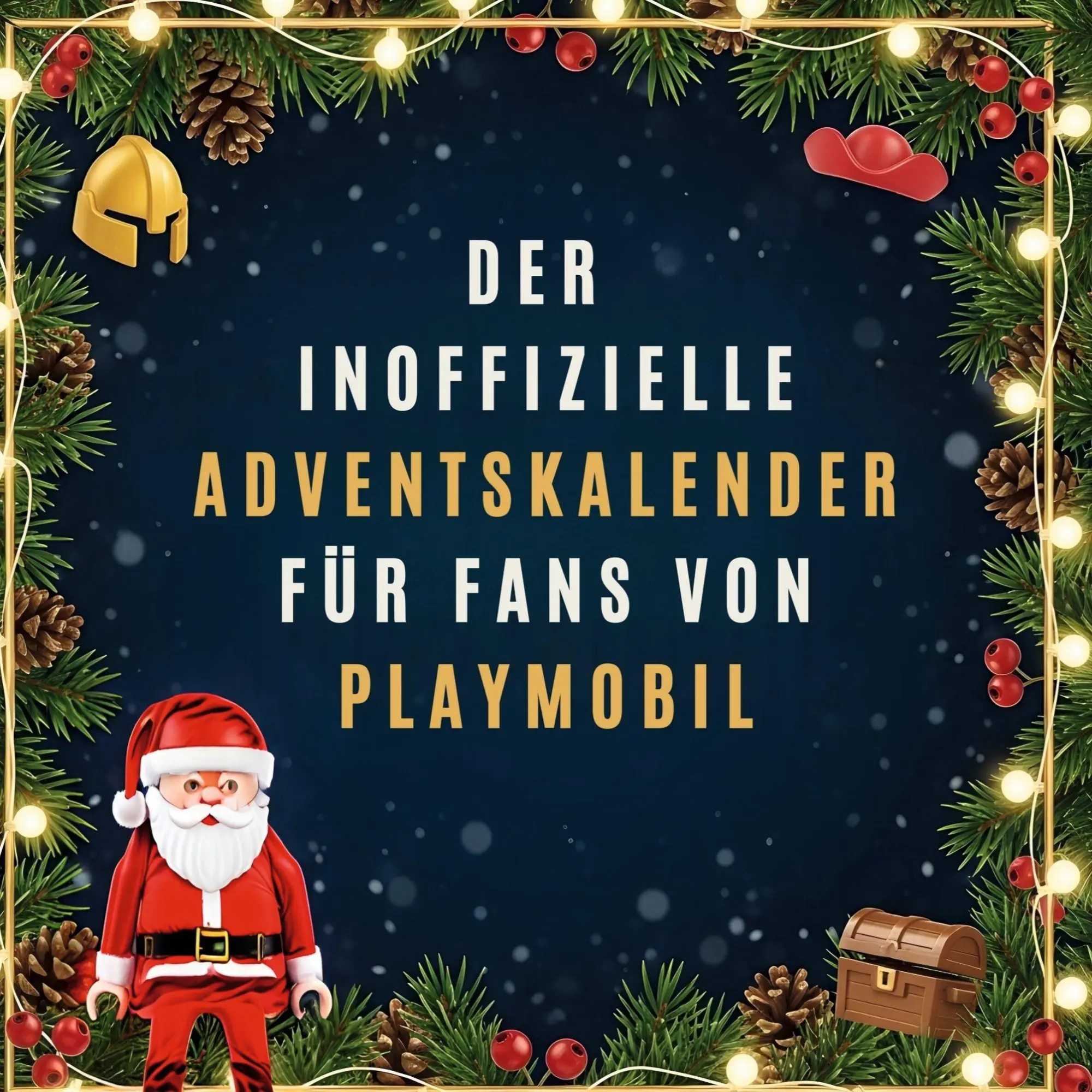 Cover: 9783695316618 | Der inoffizielle Adventskalender für Fans von Playmobil | Anna Schmid
