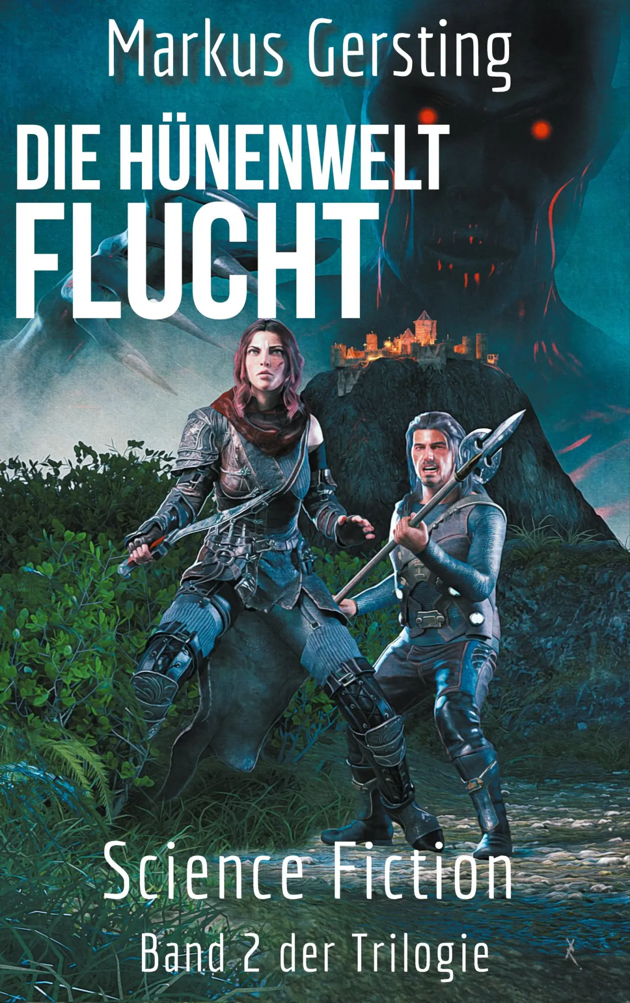 Cover: 9783754336618 | Hydorgol - Flucht | Teil 2 der Hünenwelt Trilogie | Markus Gersting