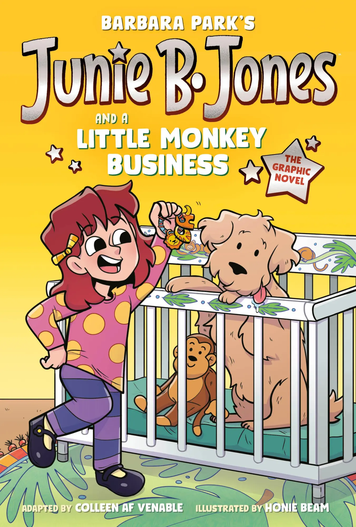 Cover: 9780593706718 | Junie B. Jones and a Little Monkey Business: The Graphic Novel | Park