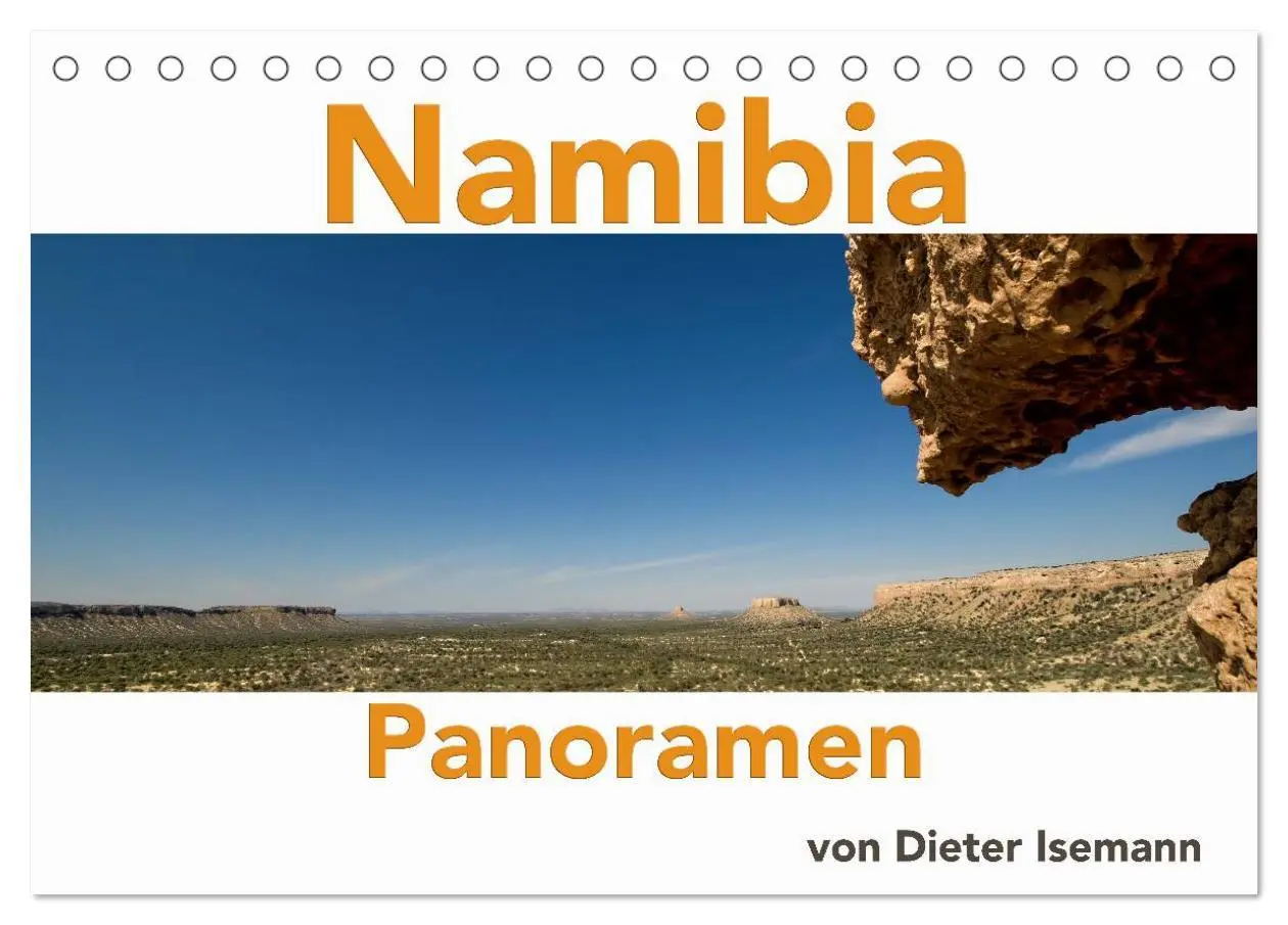 Cover: 9783516036718 | Namibia - Panoramen (Tischkalender 2026 DIN A5 quer), CALVENDO...