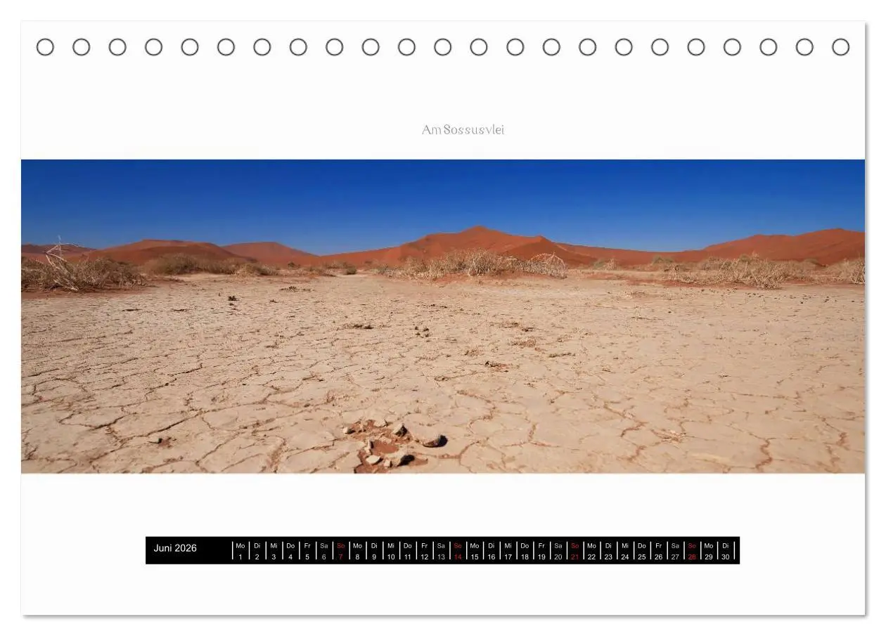 Bild: 9783516036718 | Namibia - Panoramen (Tischkalender 2026 DIN A5 quer), CALVENDO...