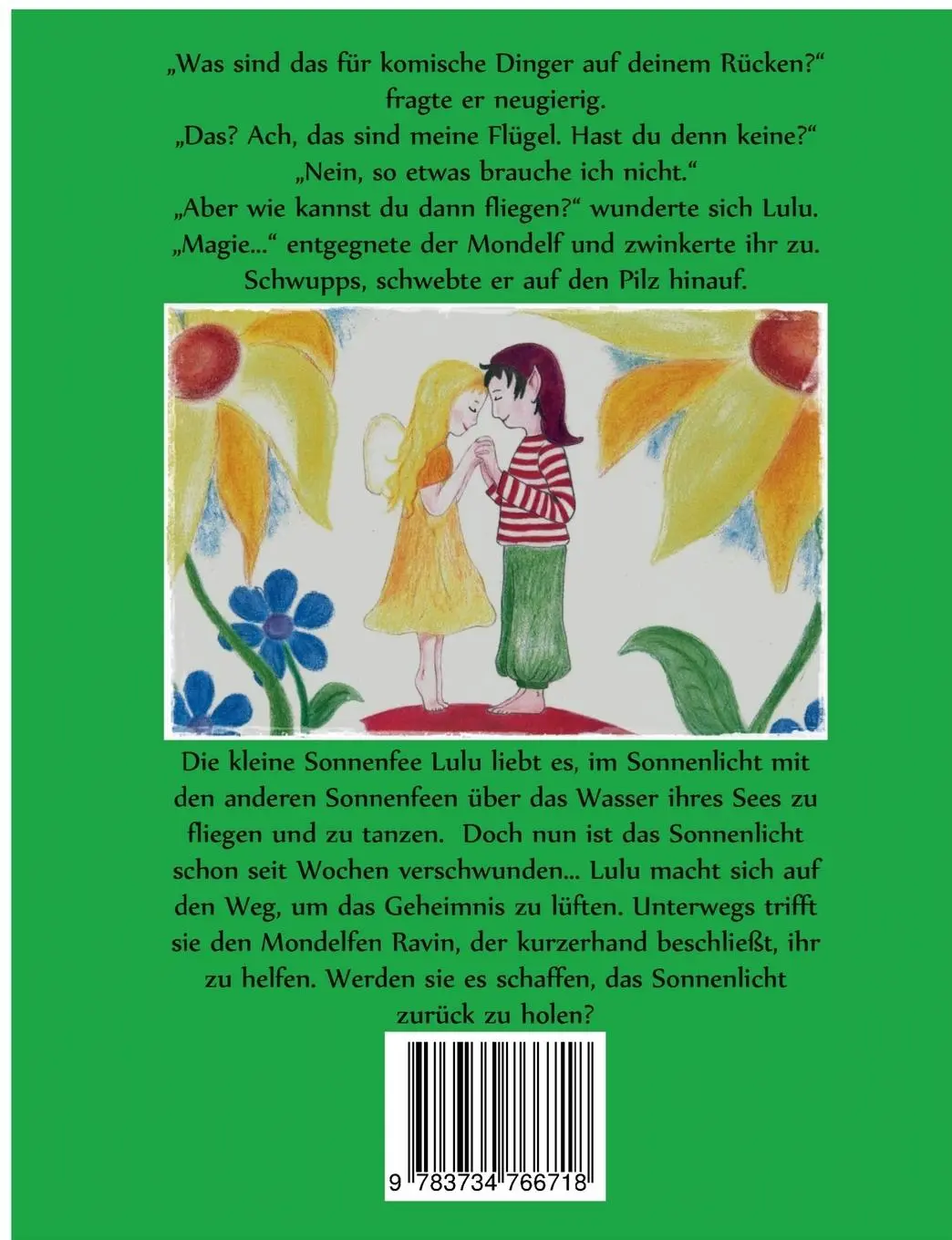Rückseite: 9783734766718 | Lulu und Ravin | Die Suche nach dem Sonnenlicht | Katja Baumgarten