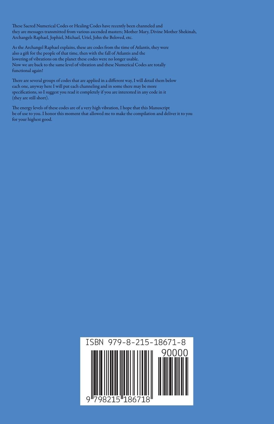 Rückseite: 9798215186718 | Sacred Number Codes of Agesta | Edwin Pinto | Taschenbuch | Paperback