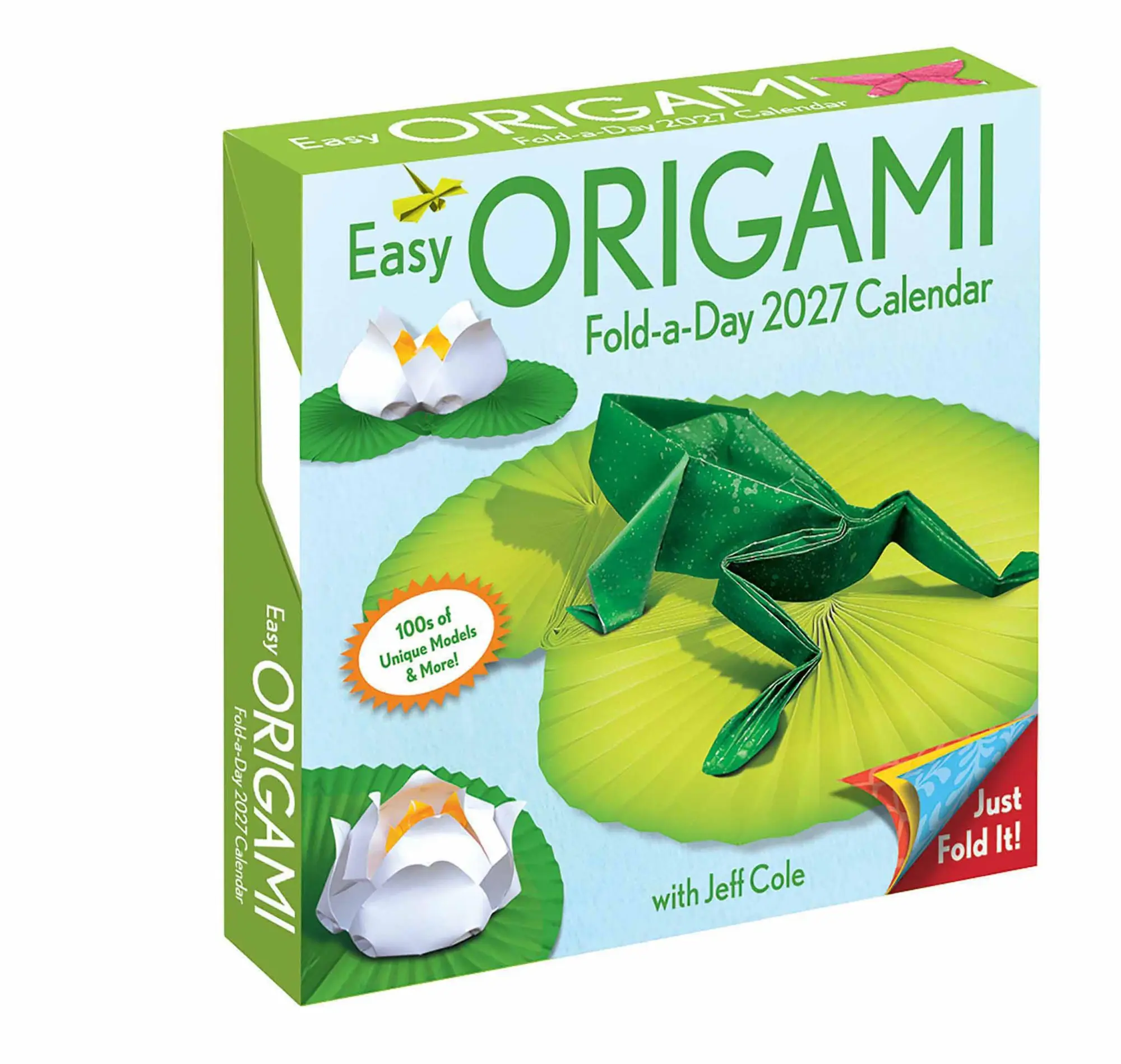 Cover: 9798881606718 | Easy Origami Fold-a-Day - Origami-Faltvorlage für jeden Tag 2027