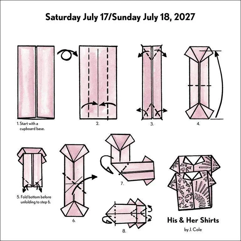 Bild: 9798881606718 | Easy Origami Fold-a-Day - Origami-Faltvorlage für jeden Tag 2027