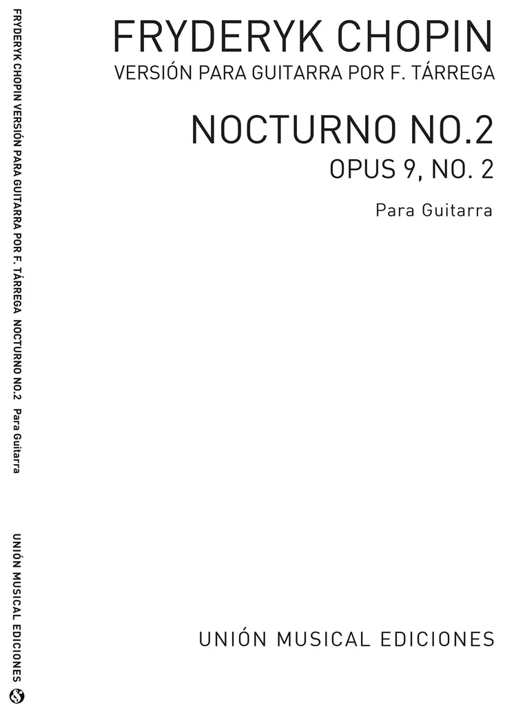 Cover: 5020679246818 | Nocturno Op.9 No.2 (Tarrega) | Frédéric Chopin | Buch