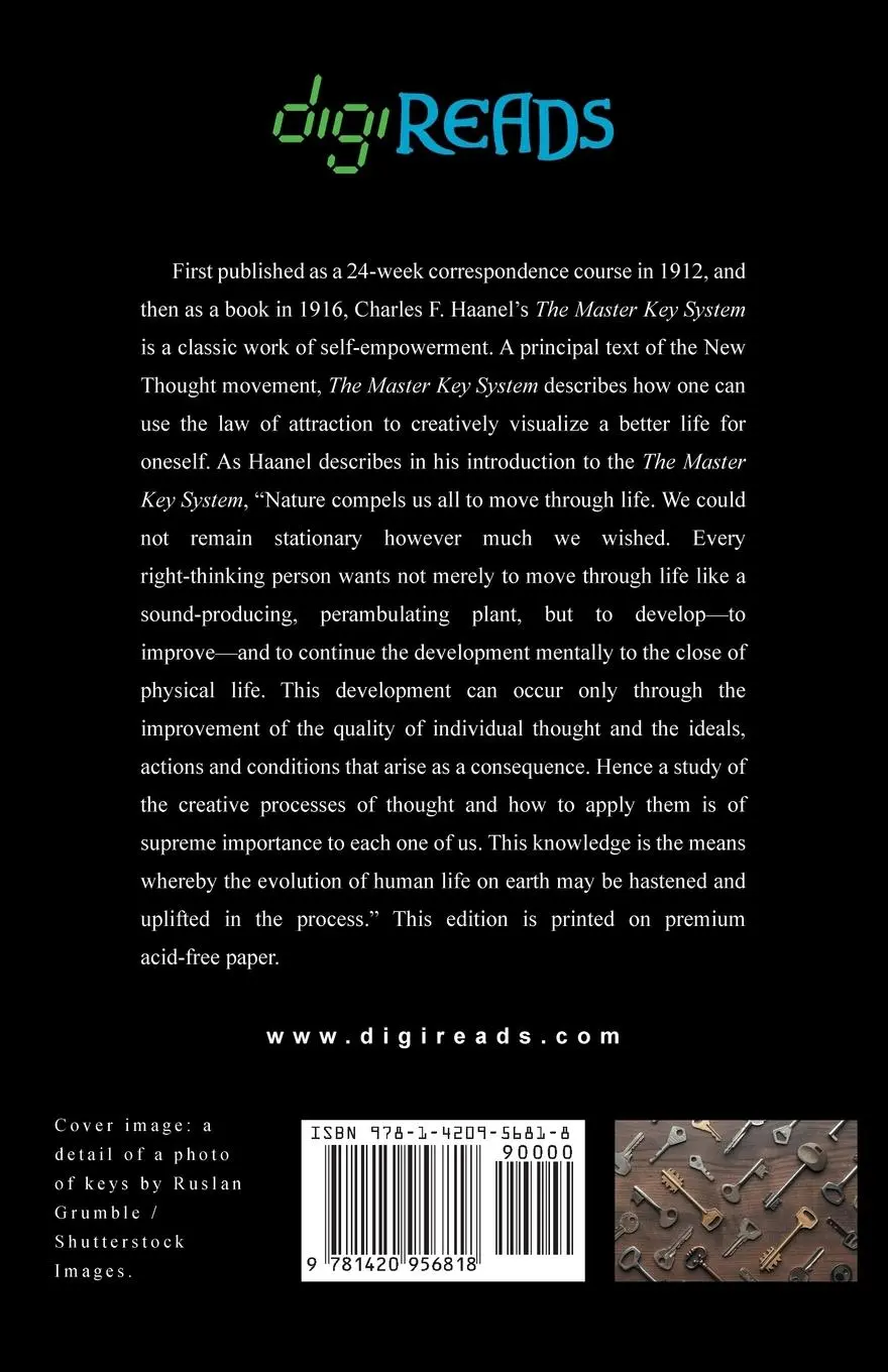 Rückseite: 9781420956818 | The Master Key System | Charles F. Haanel | Taschenbuch | Englisch