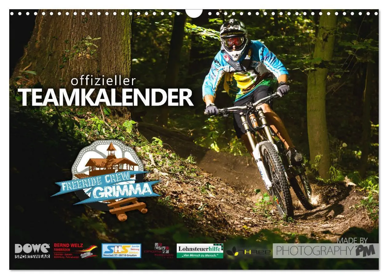 Cover: 9783435396818 | Freeride Crew Grimma - Offizieller Teamkalender (Wandkalender 2025...