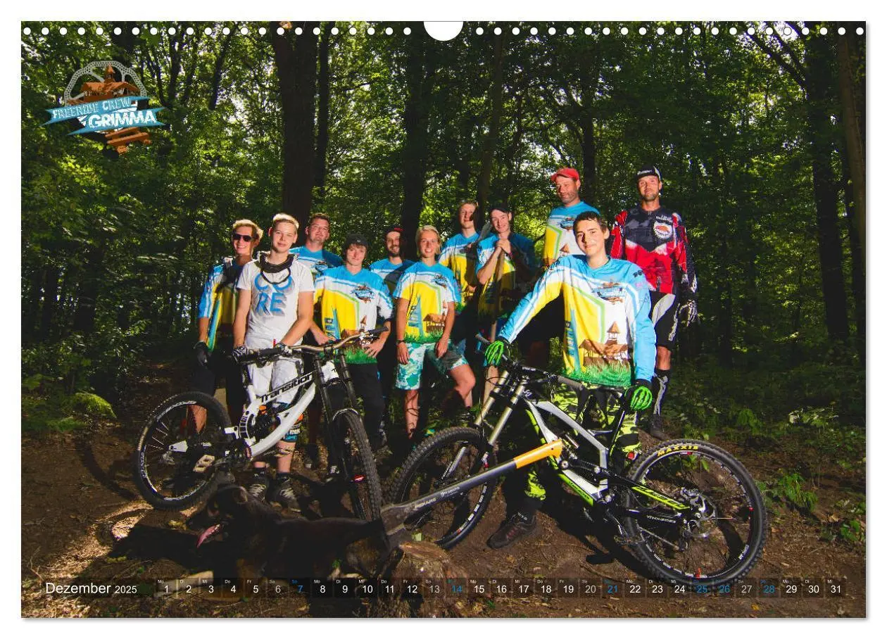 Bild: 9783435396818 | Freeride Crew Grimma - Offizieller Teamkalender (Wandkalender 2025...