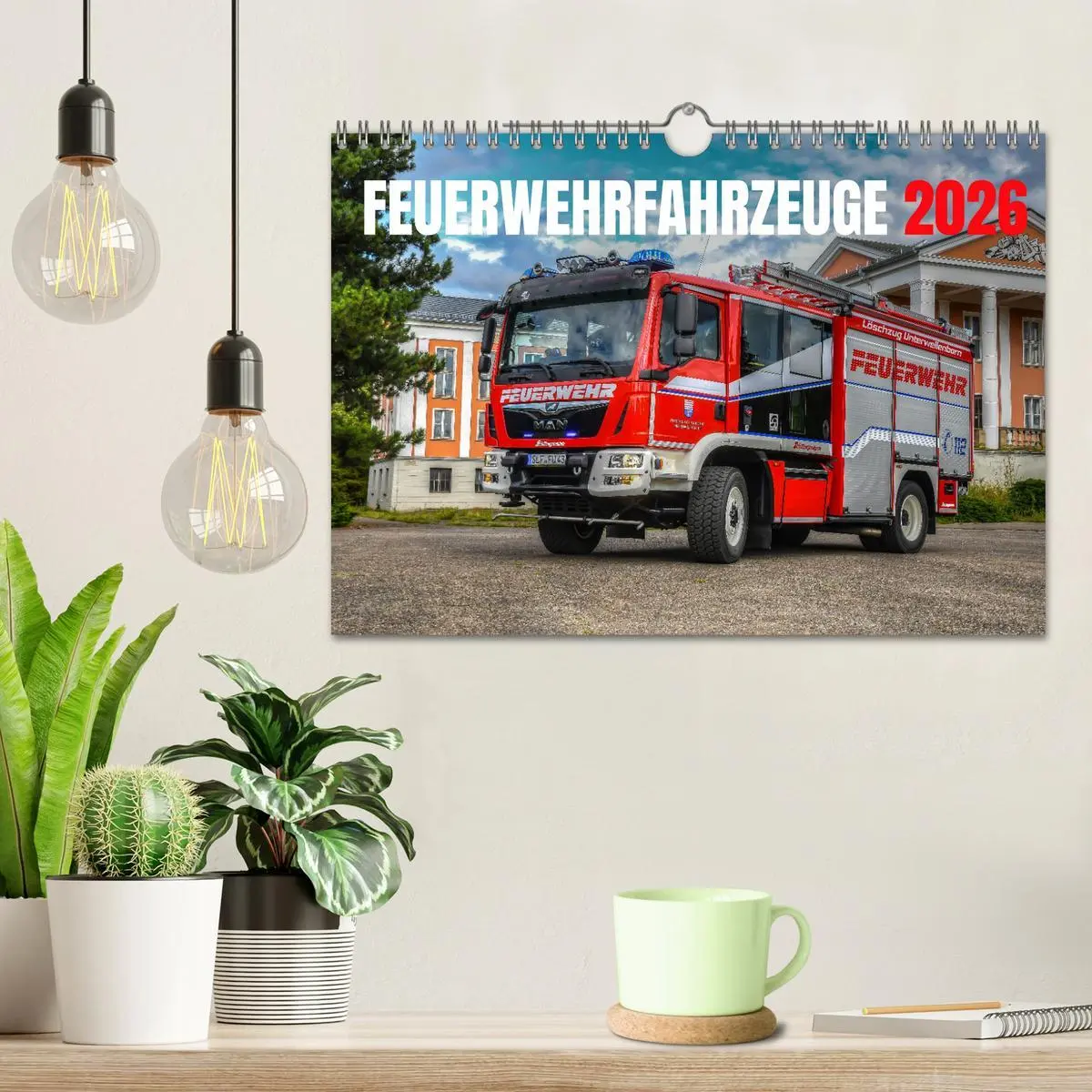 Bild: 9783457626818 | Feuerwehrfahrzeuge (Wandkalender 2026 DIN A4 quer), CALVENDO...