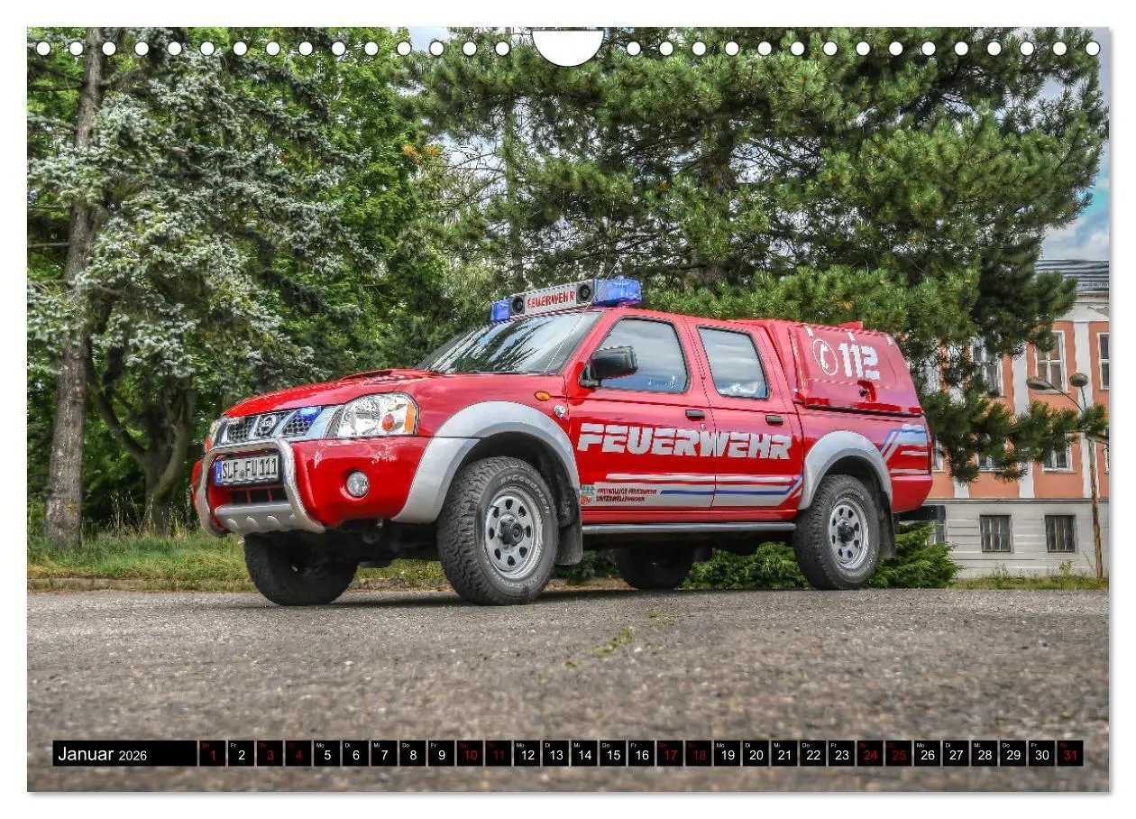 Bild: 9783457626818 | Feuerwehrfahrzeuge (Wandkalender 2026 DIN A4 quer), CALVENDO...